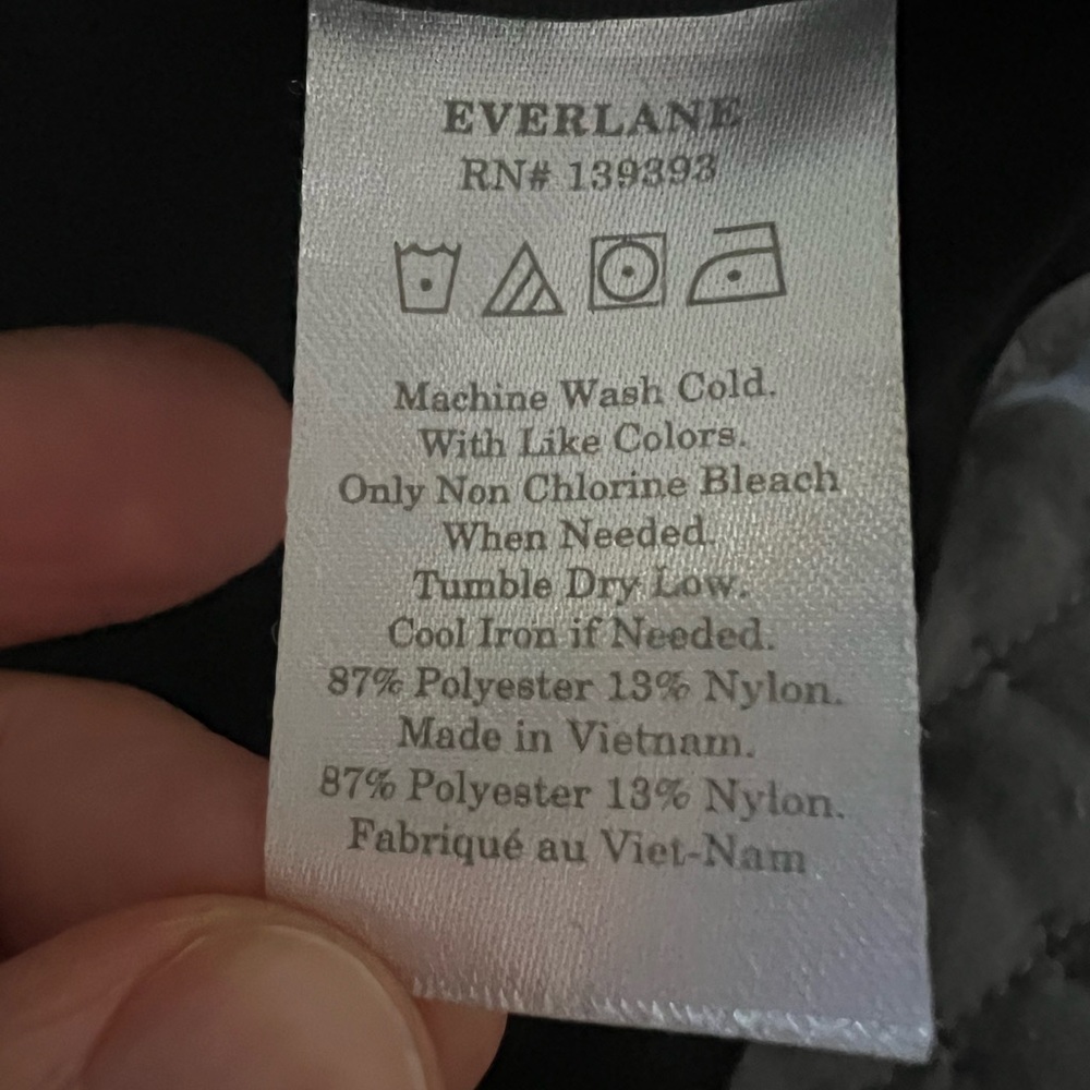 Everlane Black Trench Coat - Picture 13 of 13